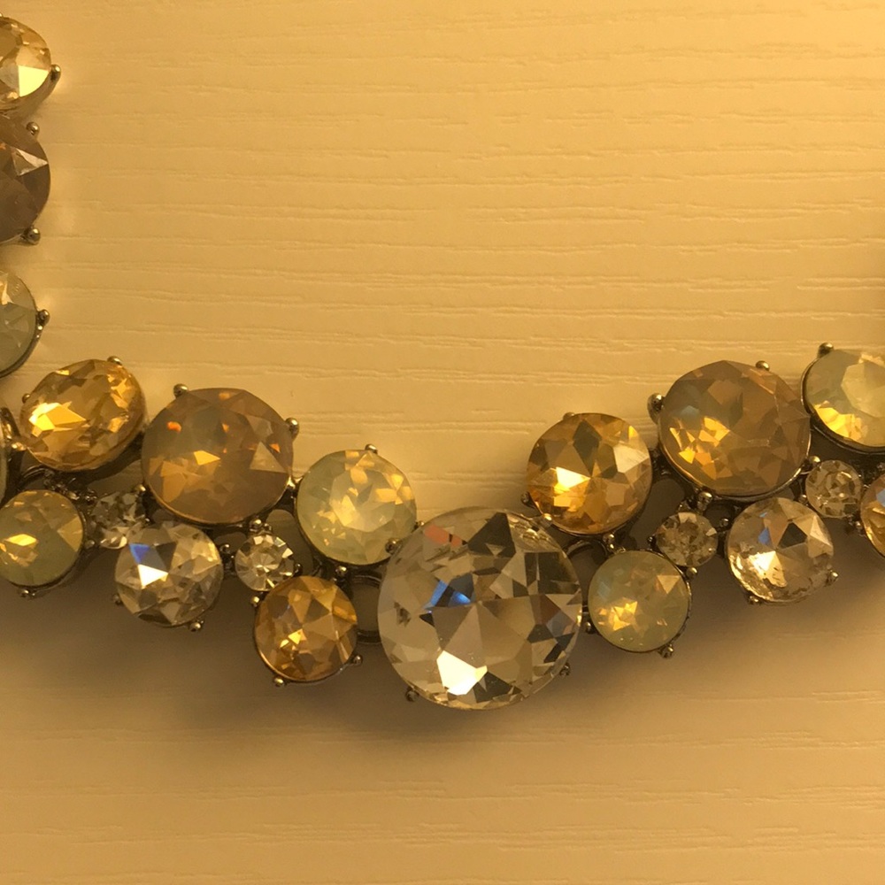 Loft Rhinestone Statement Necklace - image 2